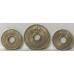 FIJI 1936 . PENNY and 2x 1954  1/2 HALF PENNY'S . RARE COINS